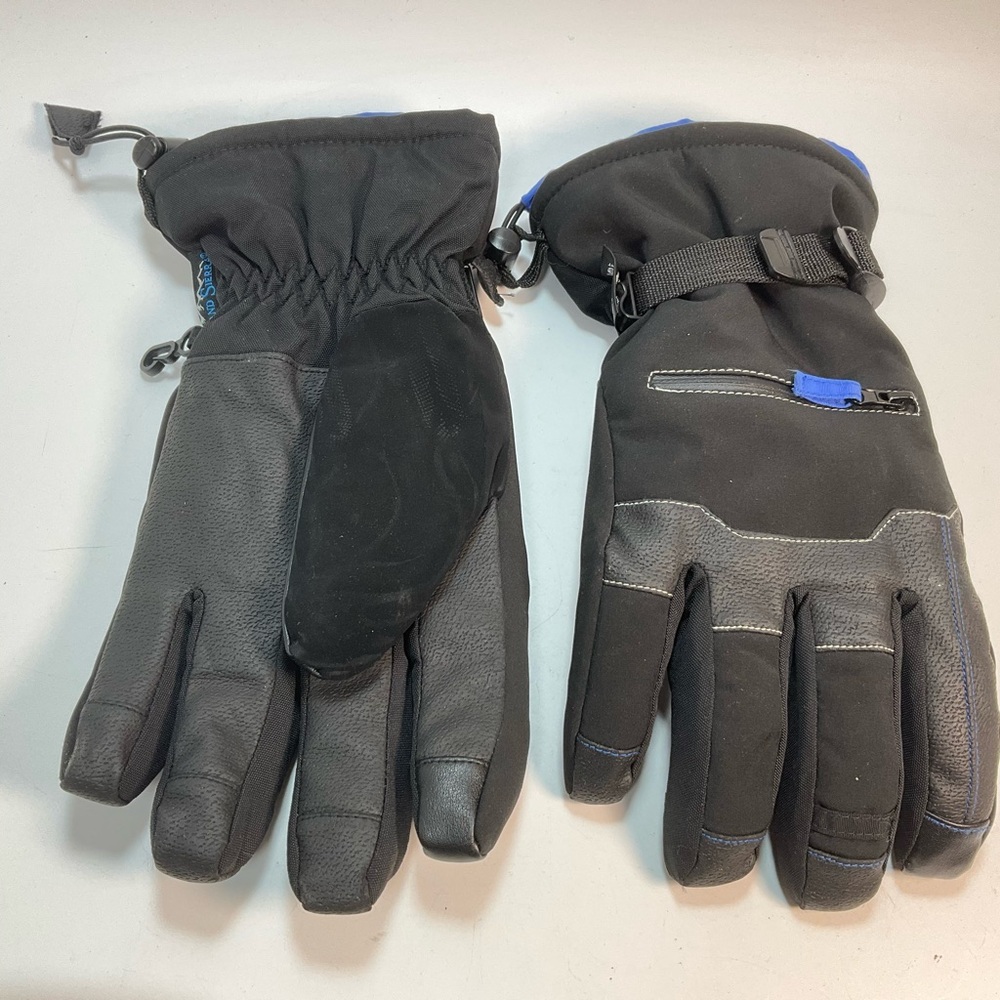 3M THINSULATE WATERPROOF INSULATED SKI SNOW GLOVES Size MEN M / WOMEN L BLACK